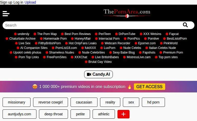 Discover ThePornArea: A Wild Ride of Adult Entertainment