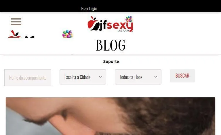 Even if visitors to Jfsexy.com.br don't check out the blog