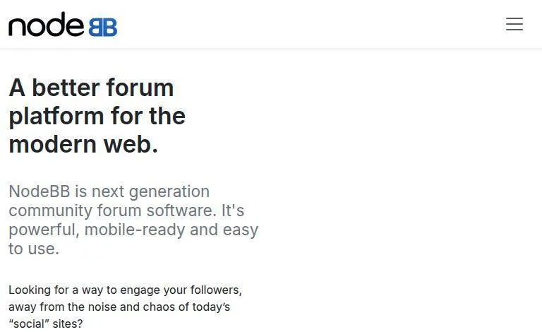 Build a Loyal Brand Community with NodeBB