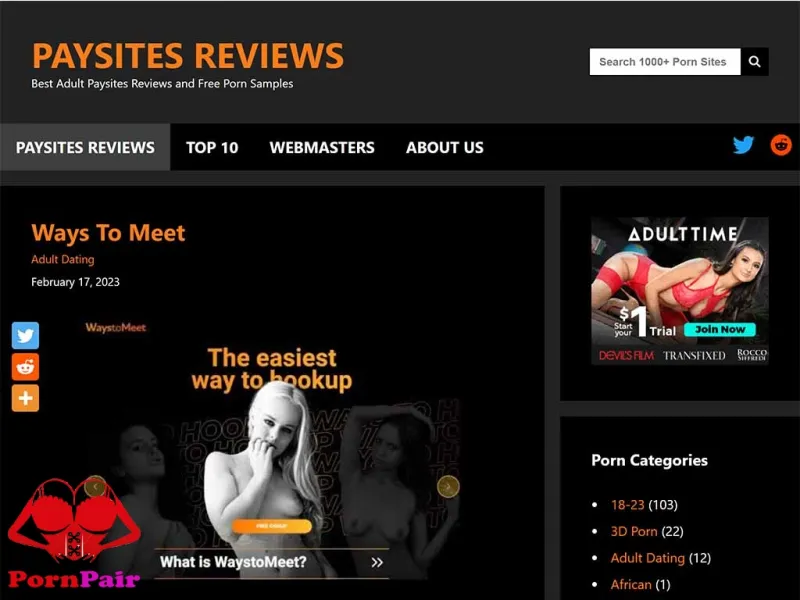 Paysites Reviews